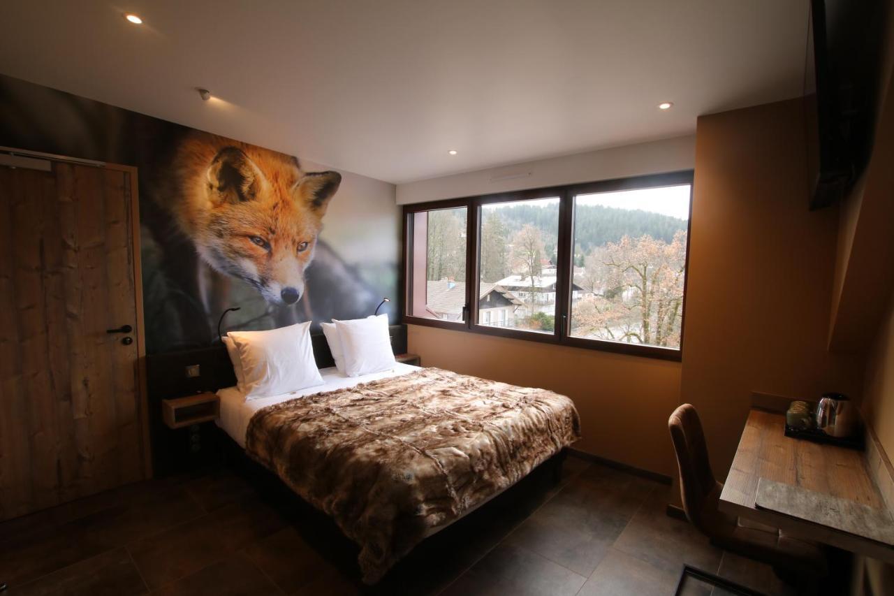Hotel Les Loges Du Parc Gérardmer Exterior foto
